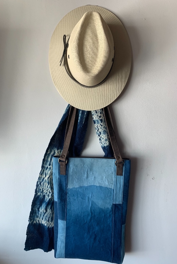 Bolsa Azul degradado
