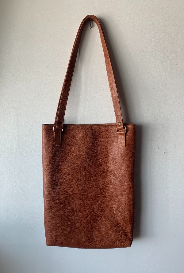Blue Leather Bag - Image 2